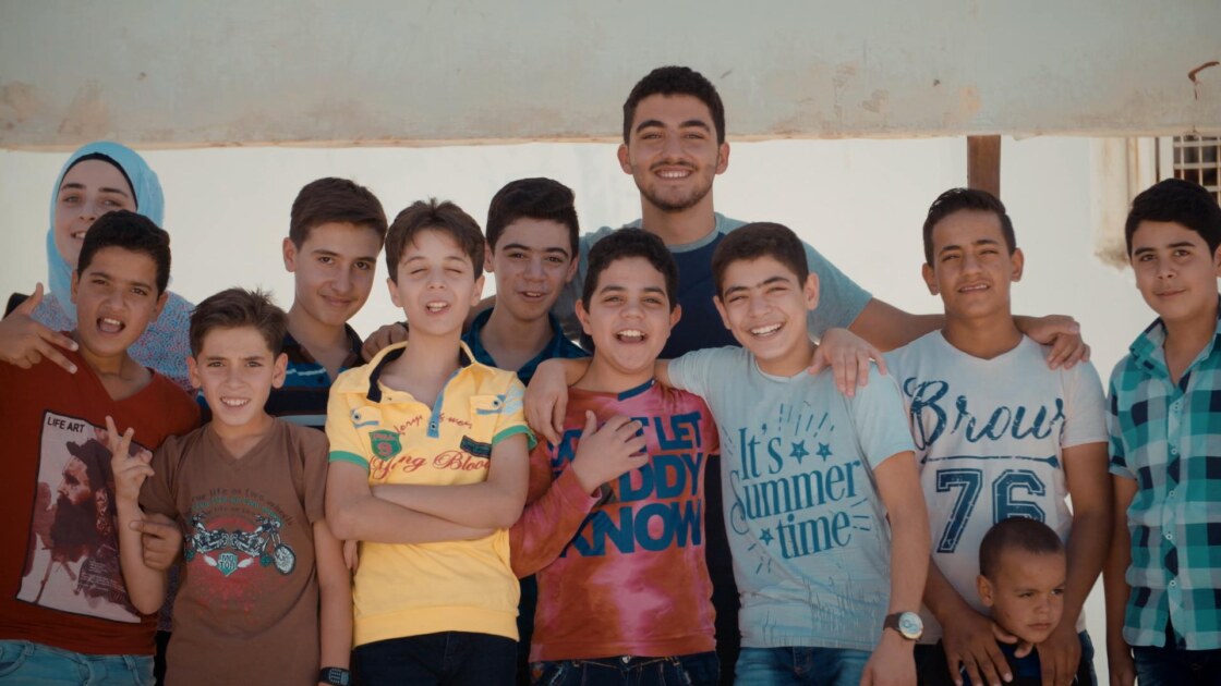 Mohamad met kids (2)