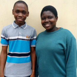 Comfort Ijaola and Victor Aromose